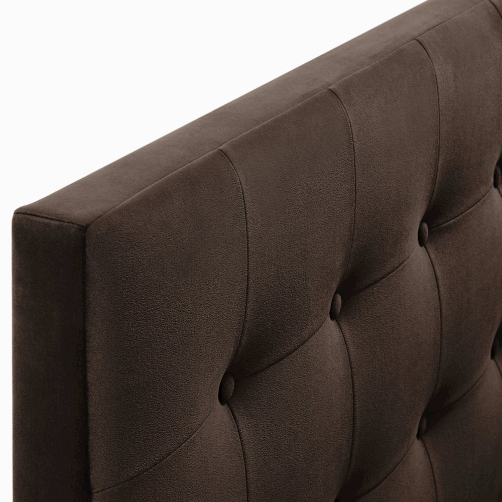 Emily Stain-Resistant Performance Velvet Queen Size Headboard
