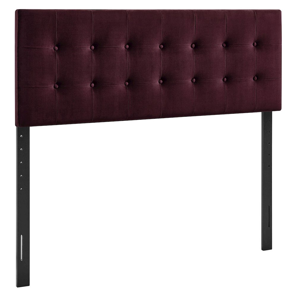 Emily Stain-Resistant Performance Velvet Queen Size Headboard