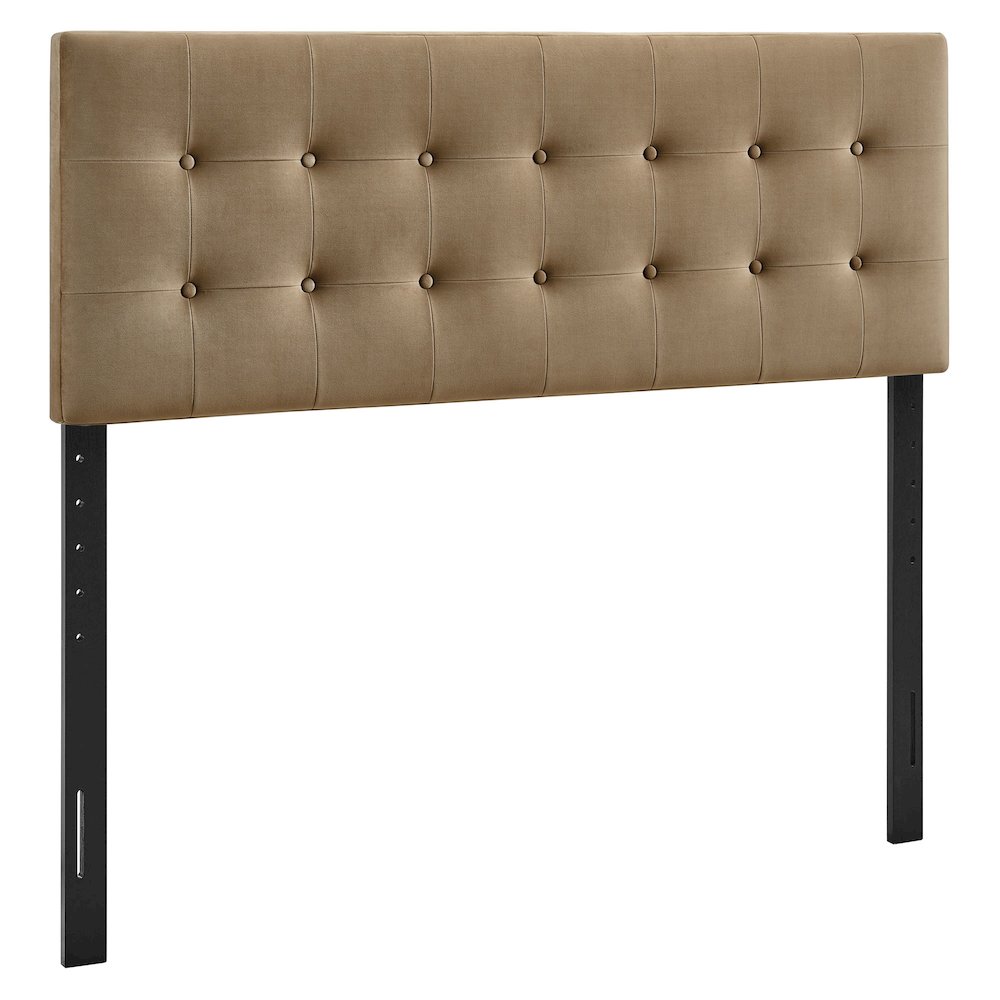 Emily Stain-Resistant Performance Velvet Queen Size Headboard