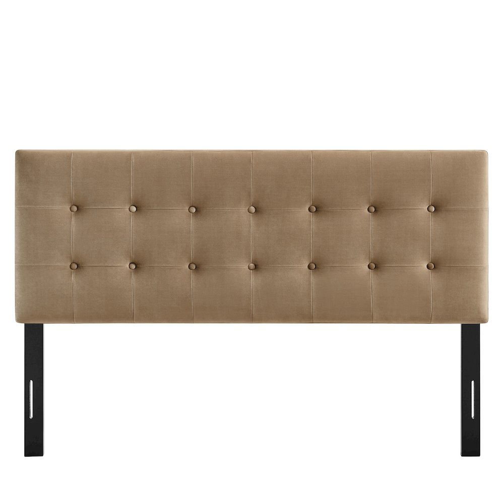Emily Stain-Resistant Performance Velvet Queen Size Headboard