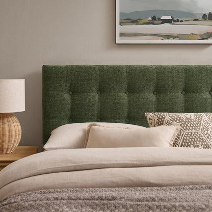 Emily Fabric Upholstered Queen Size Headboard