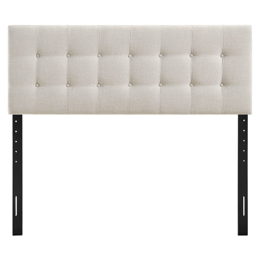Emily Fabric Upholstered Queen Size Headboard