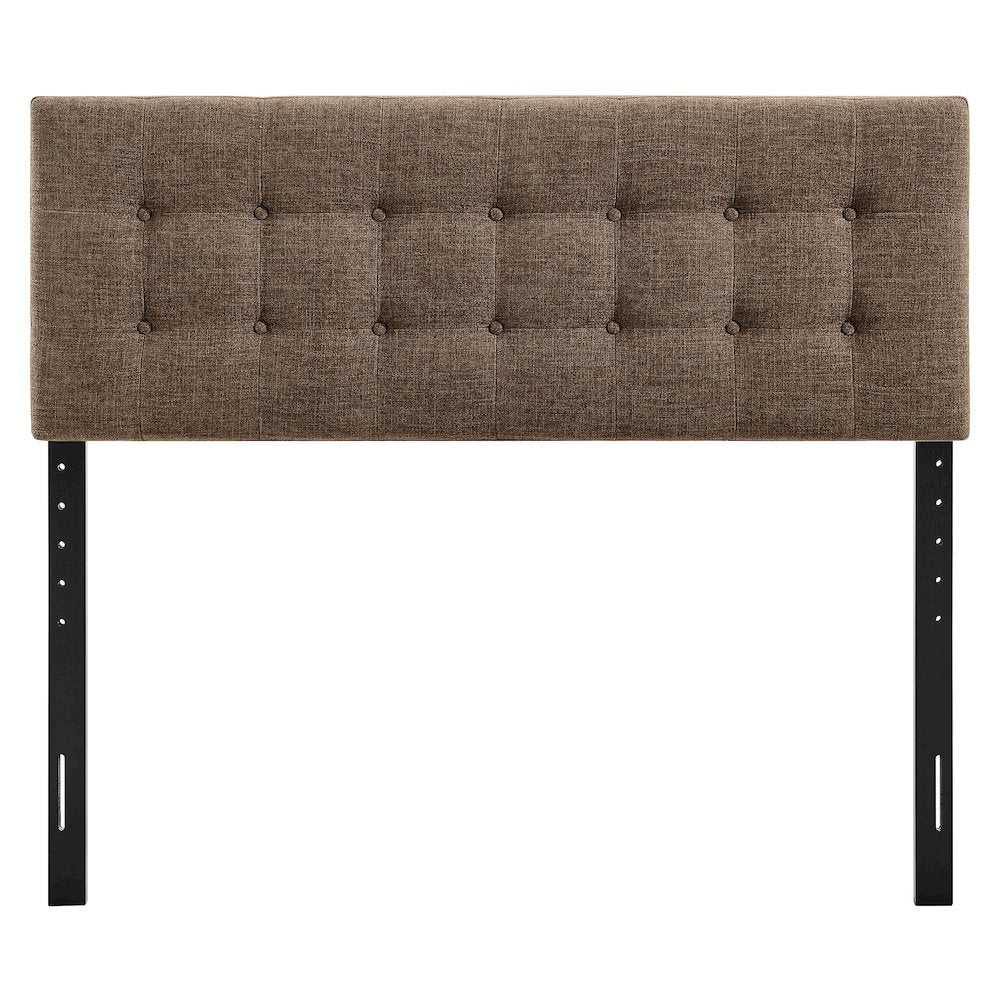 Emily Fabric Upholstered Queen Size Headboard