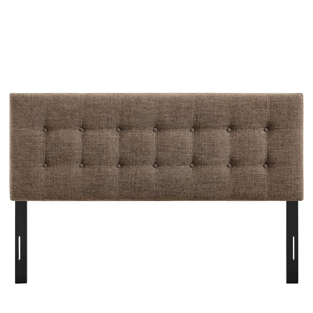 Emily Fabric Upholstered Queen Size Headboard