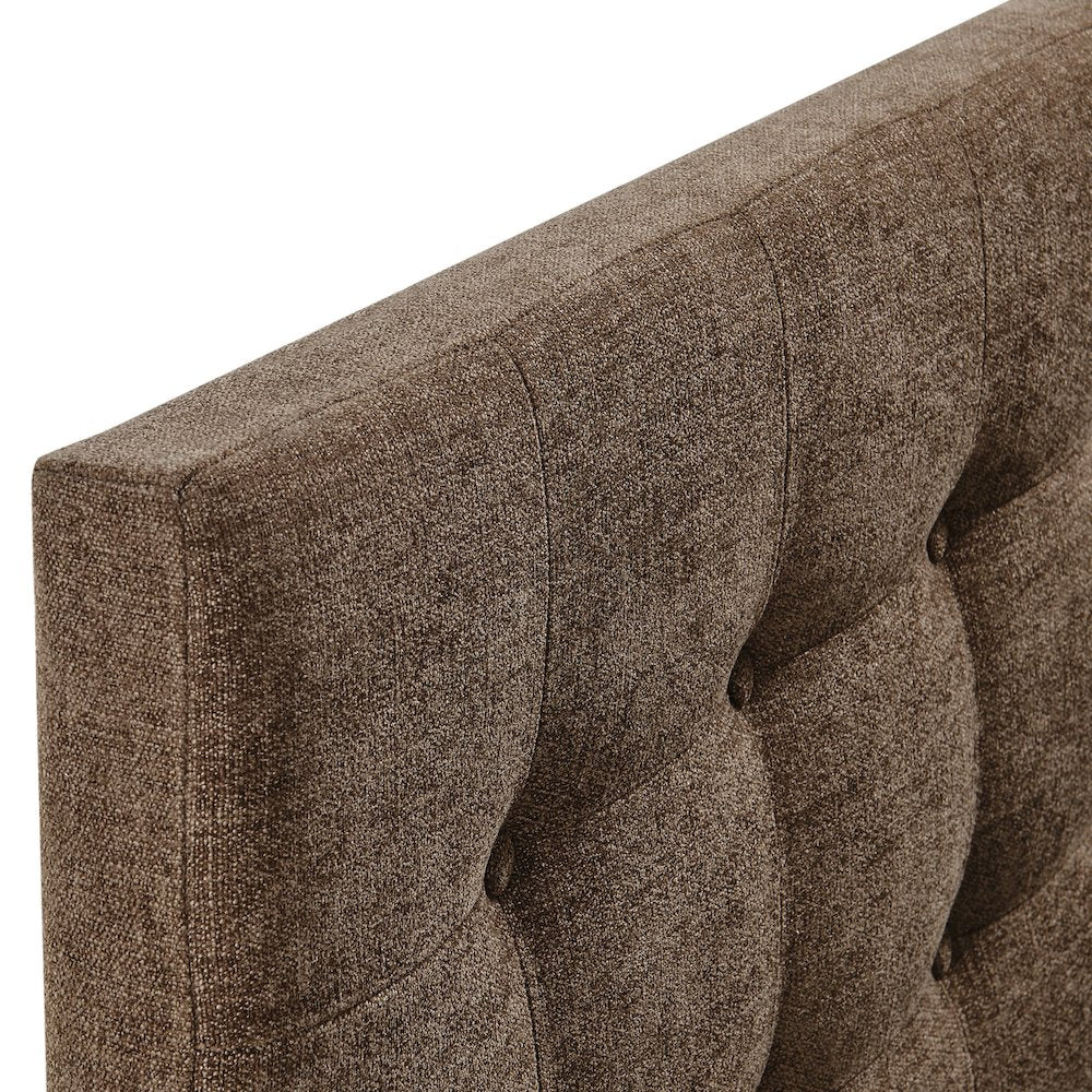 Emily Fabric Upholstered Queen Size Headboard