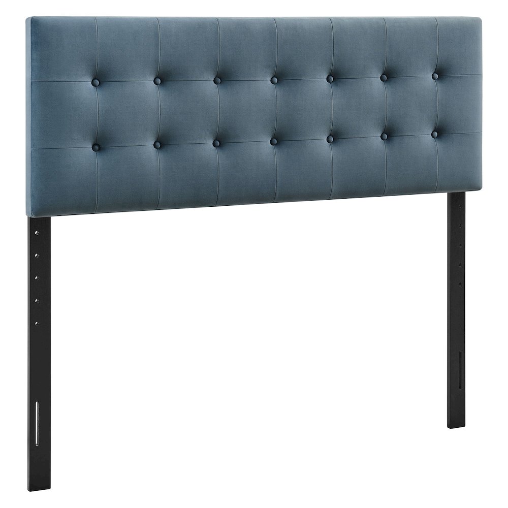 Emily Stain-Resistant Performance Velvet King Size Headboard