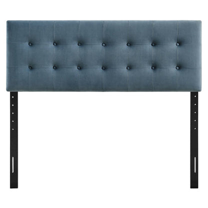 Emily Stain-Resistant Performance Velvet King Size Headboard