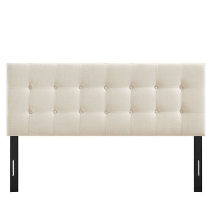 Emily Fabric Upholstered King Size Headboard