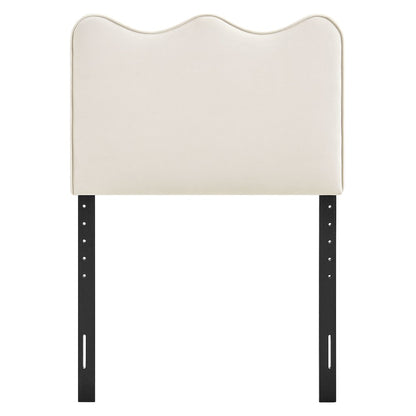 Athena Stain-Resistant Performance Velvet Twin Size Headboard