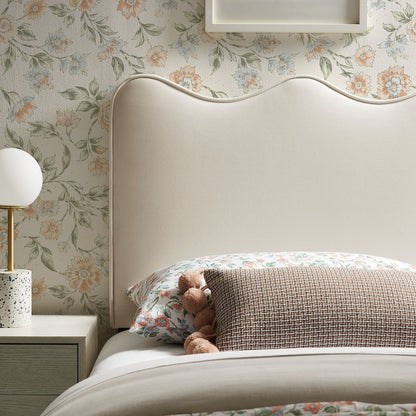 Athena Stain-Resistant Performance Velvet Twin Size Headboard