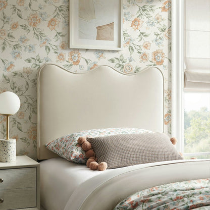 Athena Stain-Resistant Performance Velvet Twin Size Headboard