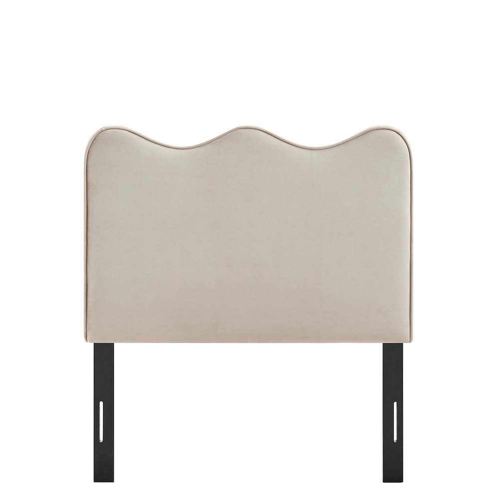 Athena Stain-Resistant Performance Velvet Twin Size Headboard