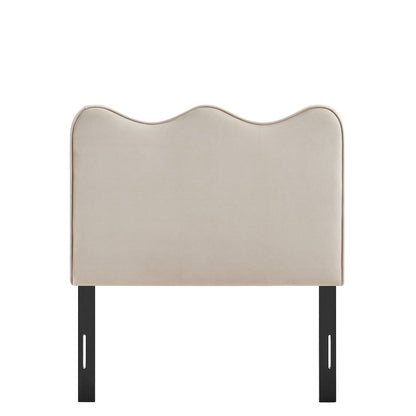 Athena Stain-Resistant Performance Velvet Twin Size Headboard