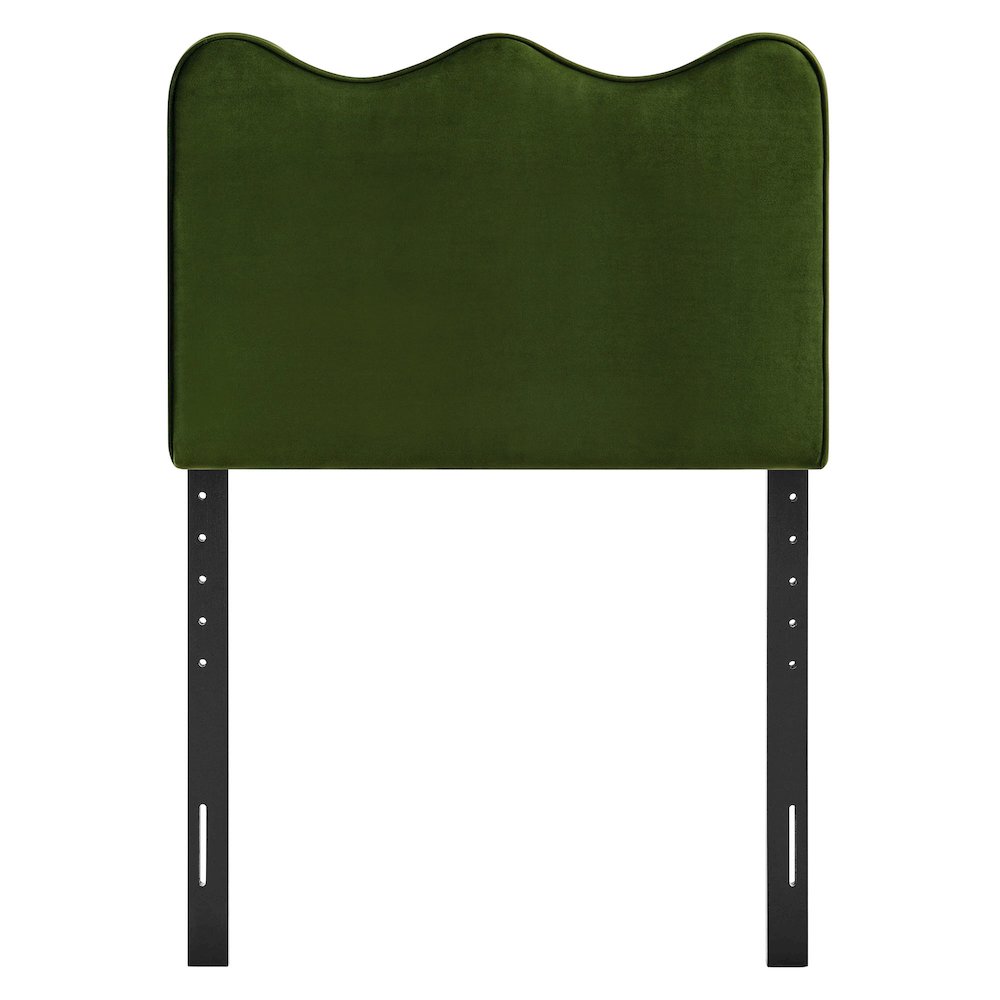 Athena Stain-Resistant Performance Velvet Twin Size Headboard