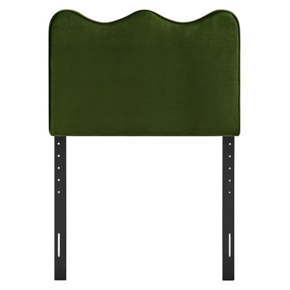 Athena Stain-Resistant Performance Velvet Twin Size Headboard