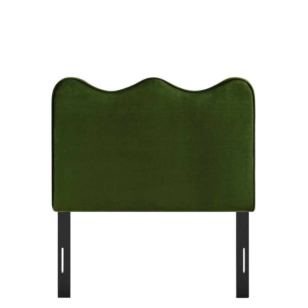 Athena Stain-Resistant Performance Velvet Twin Size Headboard