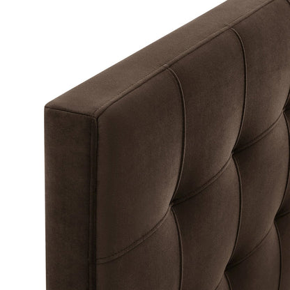 Lily Stain-Resistant Performance Velvet Twin Size Headboard