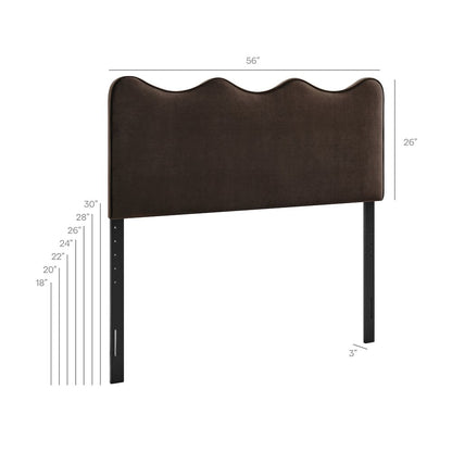 Athena Stain-Resistant Performance Velvet Full Size Headboard