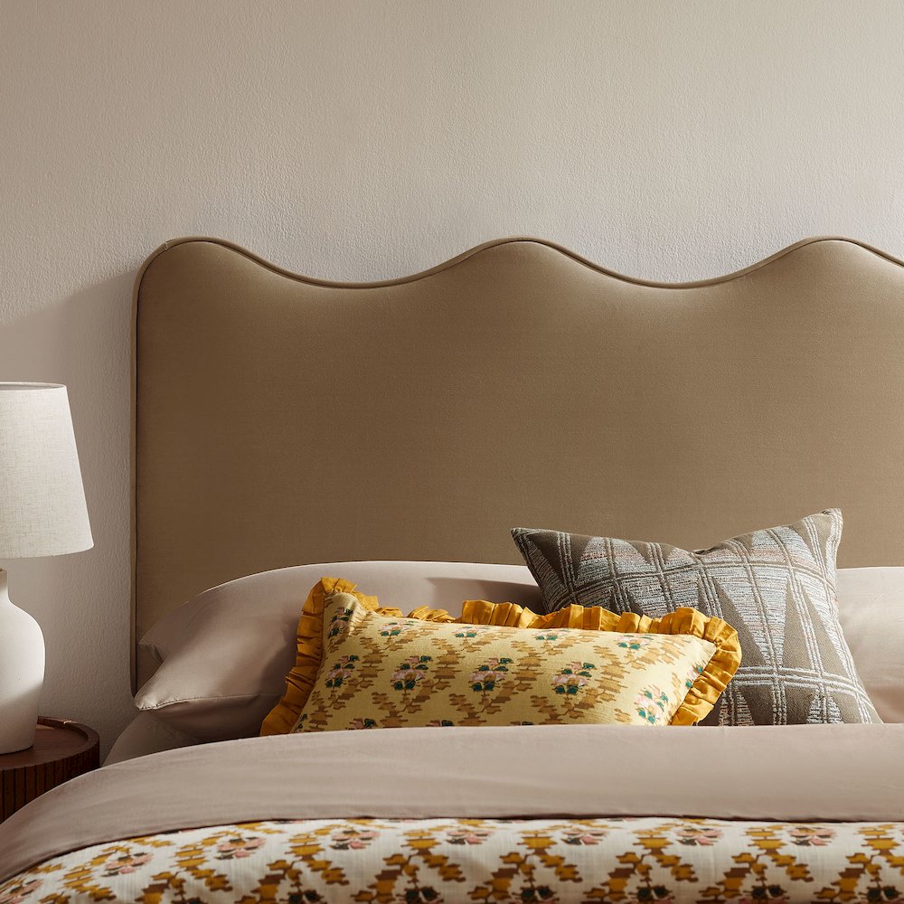 Athena Stain-Resistant Performance Velvet Full Size Headboard