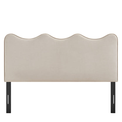 Athena Stain-Resistant Performance Velvet Queen Size Headboard