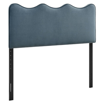 Athena Stain-Resistant Performance Velvet Queen Size Headboard