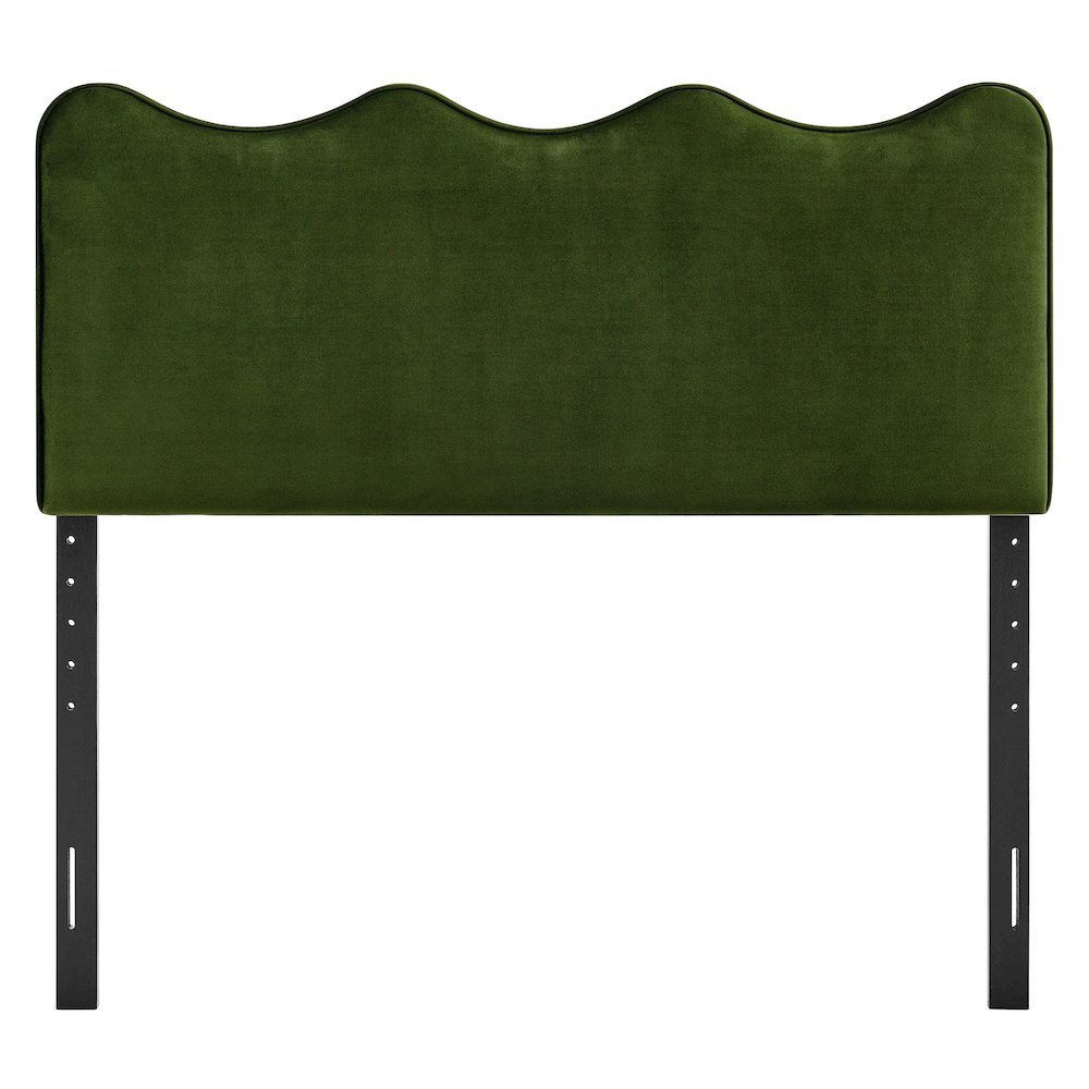 Athena Stain-Resistant Performance Velvet Queen Size Headboard