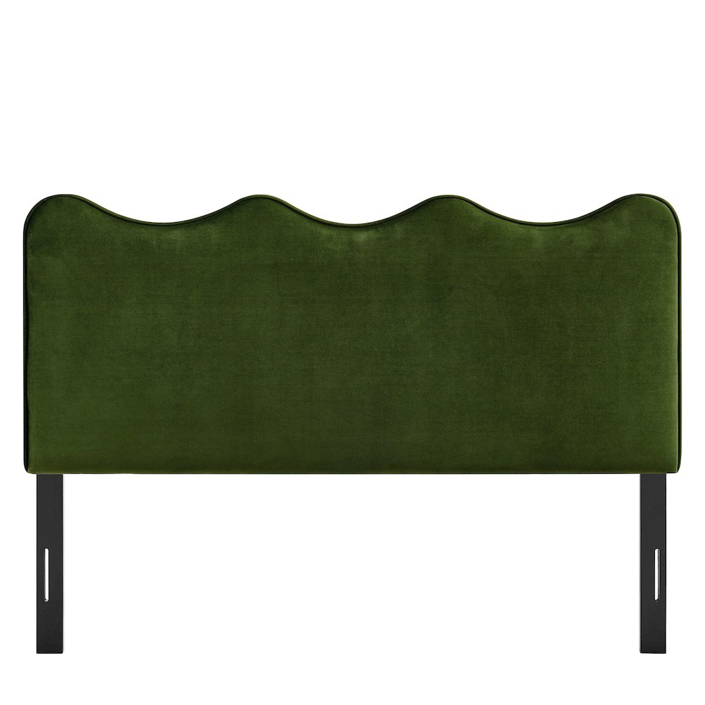 Athena Stain-Resistant Performance Velvet Queen Size Headboard