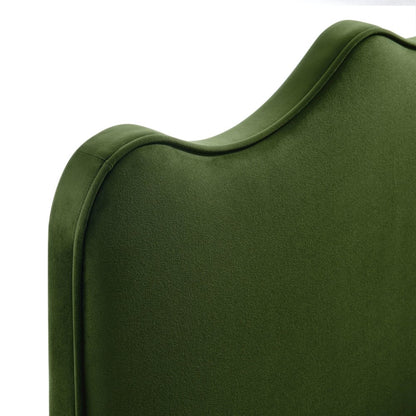 Athena Stain-Resistant Performance Velvet Queen Size Headboard