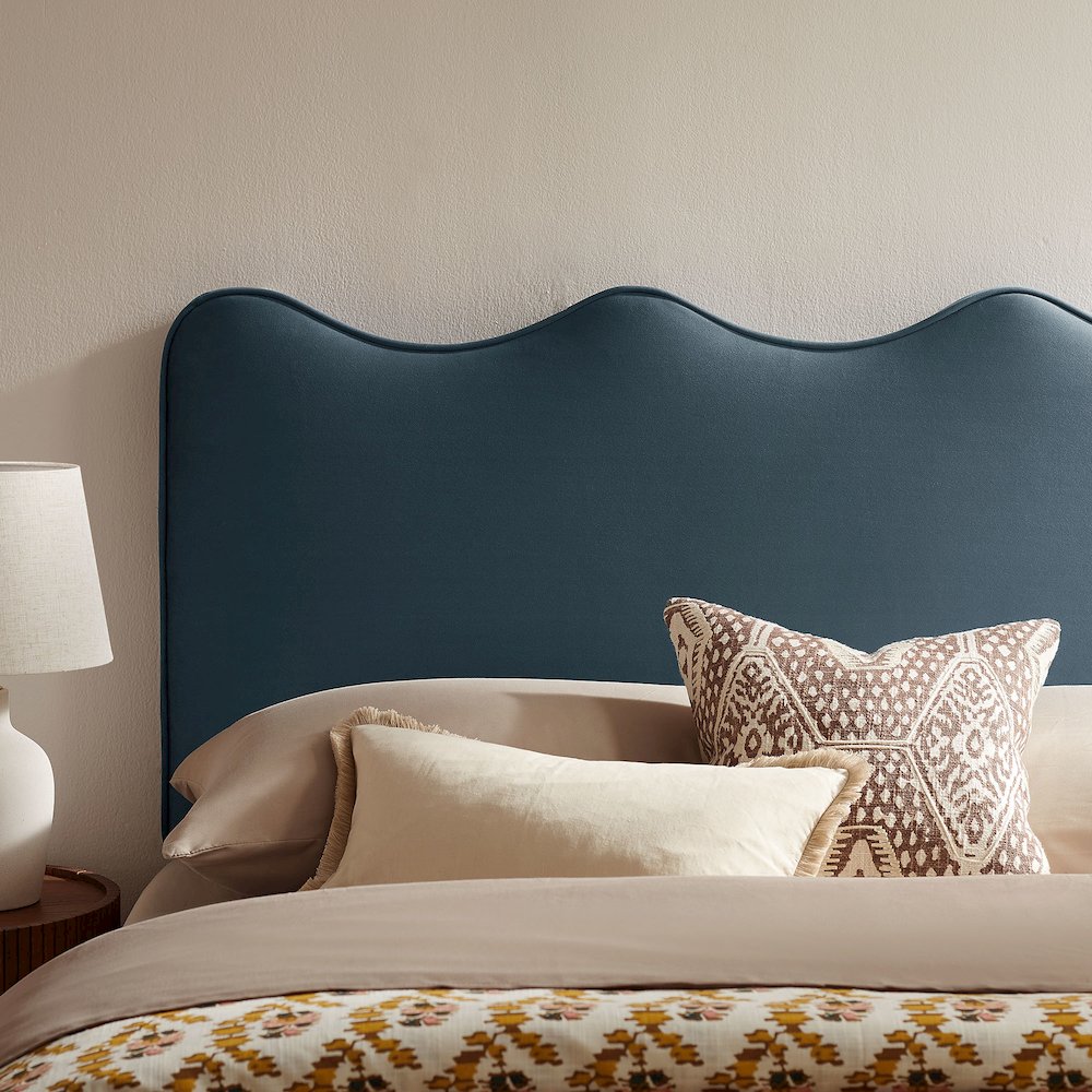 Athena Stain-Resistant Performance Velvet King Size Headboard