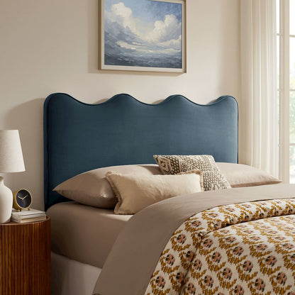 Athena Stain-Resistant Performance Velvet King Size Headboard