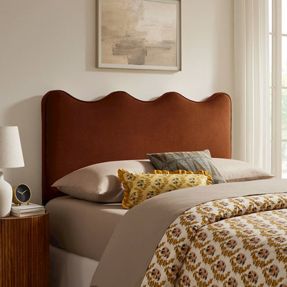 Athena Stain-Resistant Performance Velvet King Size Headboard
