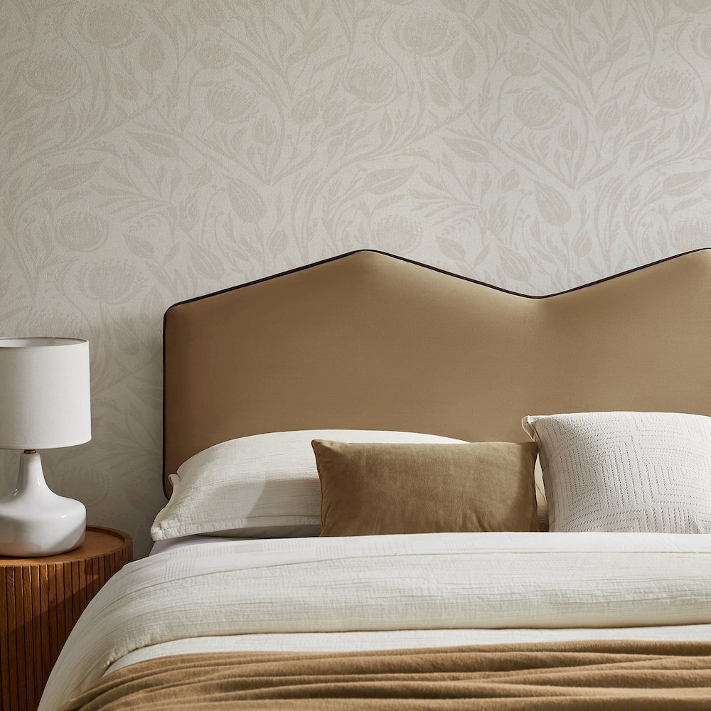Cosette Performance Velvet Queen Size Headboard