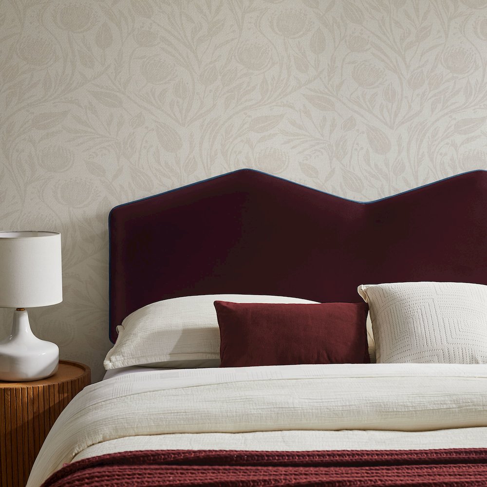 Cosette Performance Velvet King Size Headboard