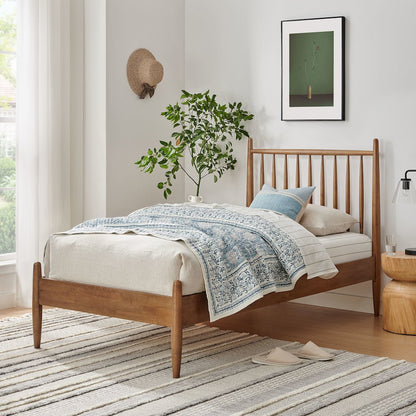 Zane Twin Size Spindle Bed Frame