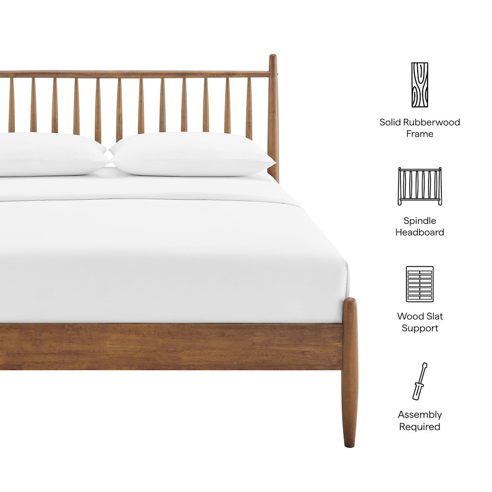 Zane Full Size Spindle Bed Frame