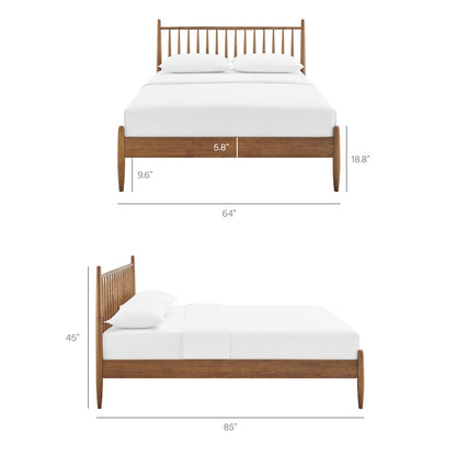 Zane Queen Size Spindle Bed