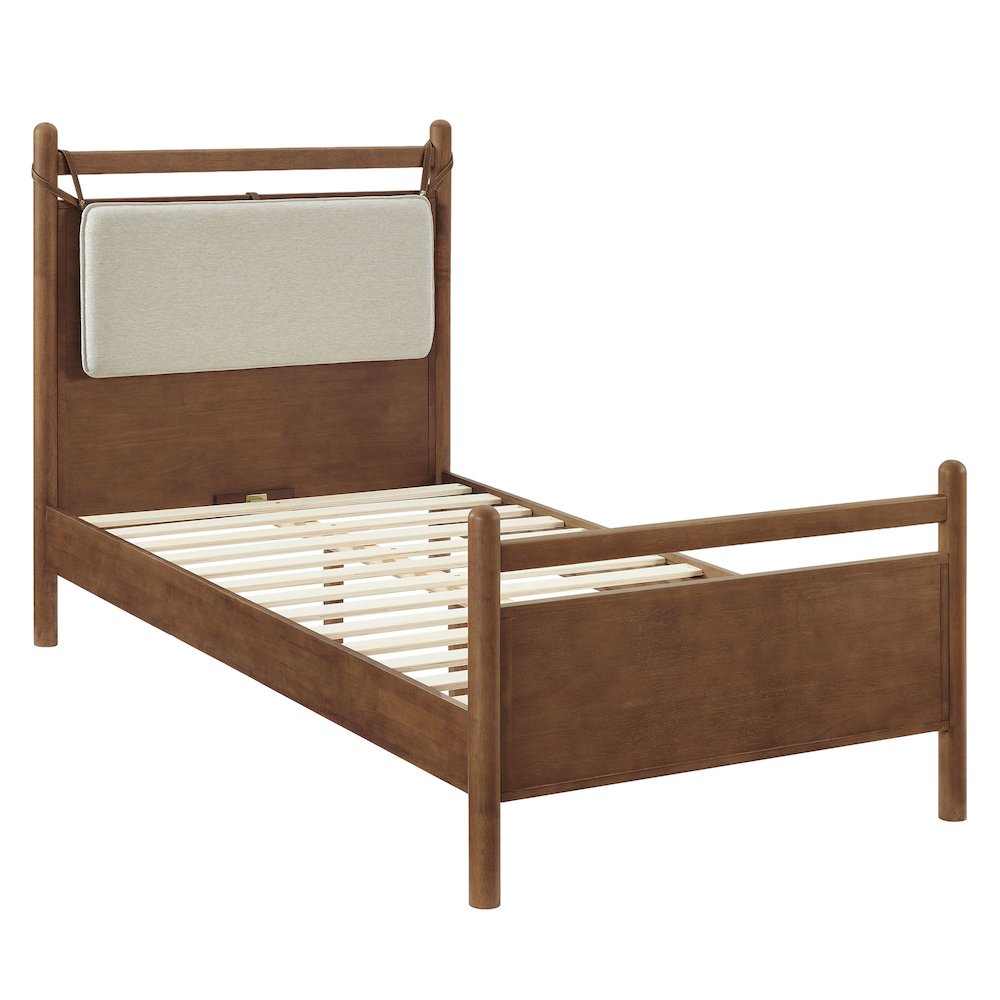 Leni Twin Size Wood Platform Bed Frame
