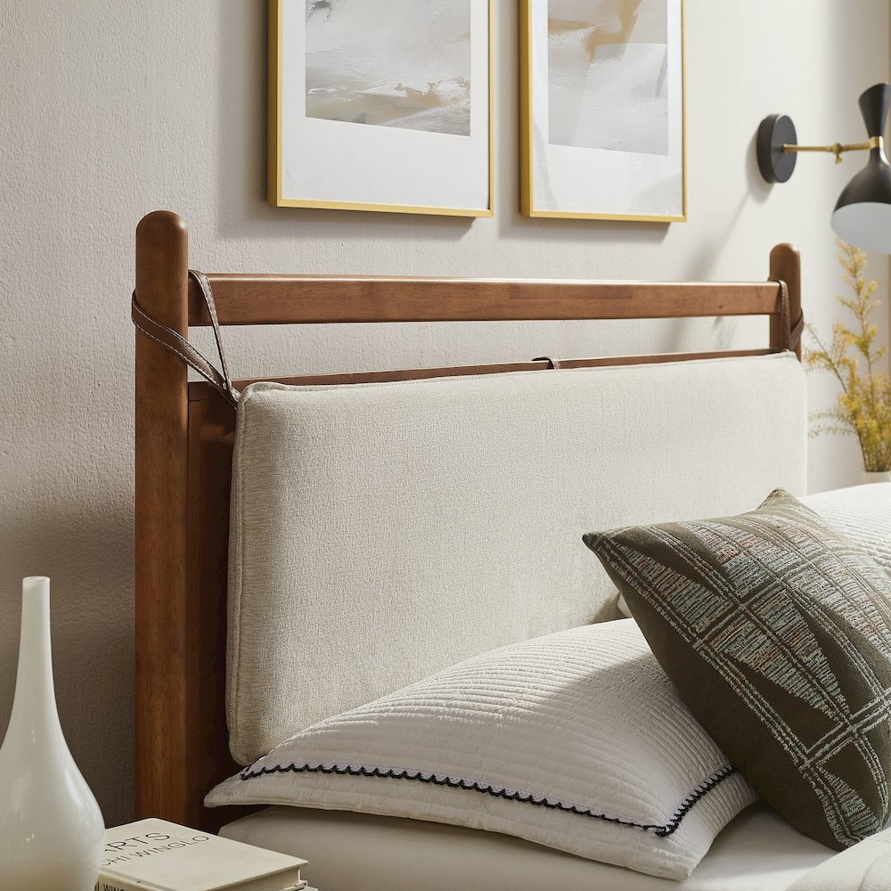 Leni Full Size Wood Platform Bed Frame