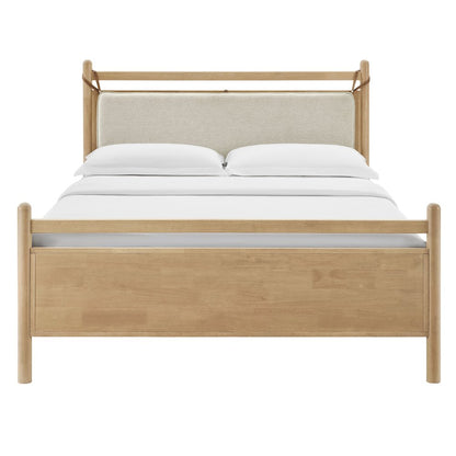Leni King Size Wood Platform Bed Frame