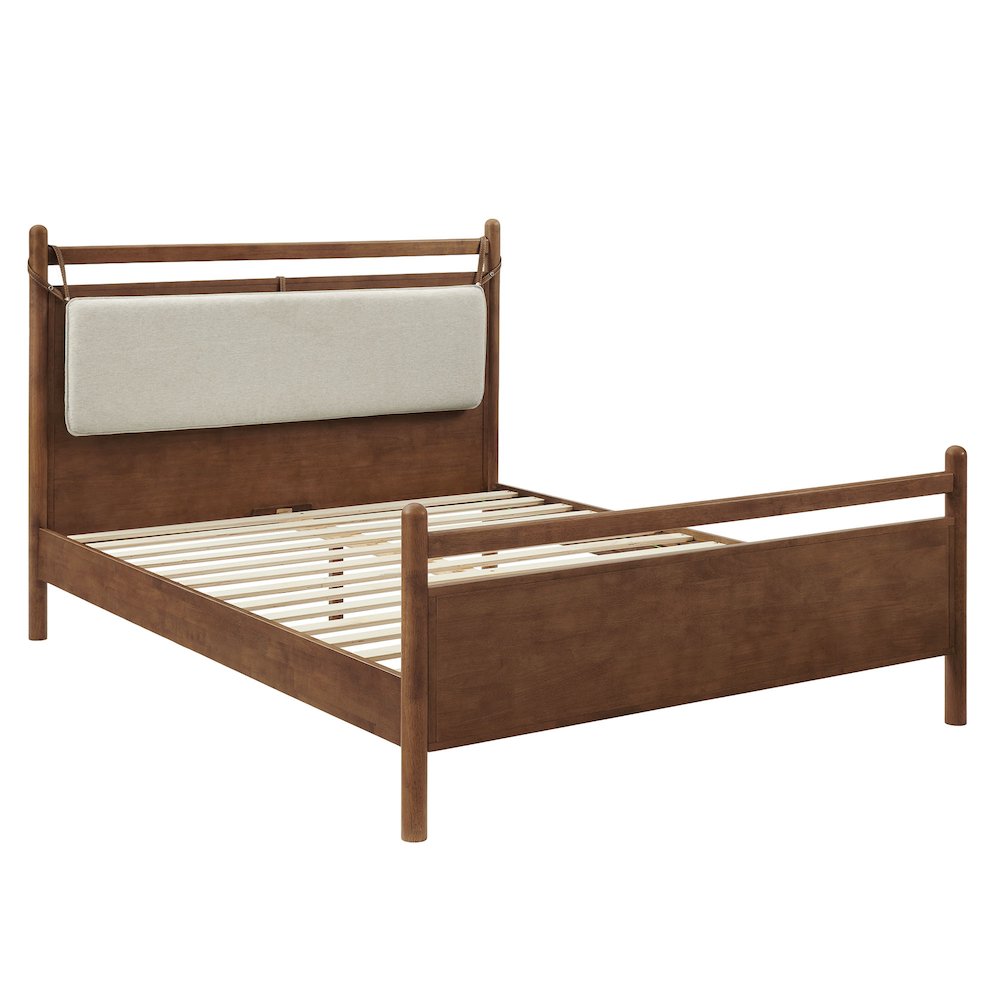 Leni King Size Wood Platform Bed Frame
