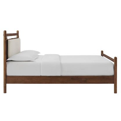 Leni King Size Wood Platform Bed Frame