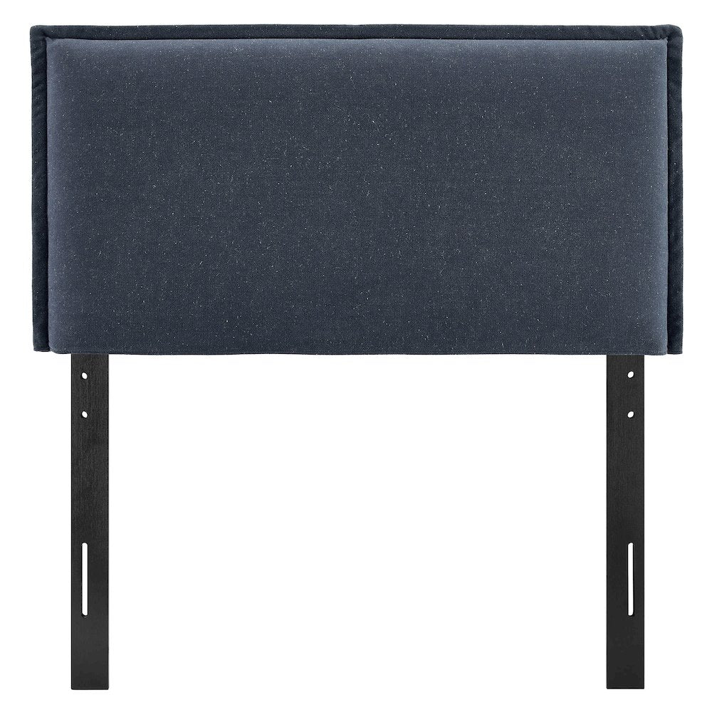 Camille Upholstered Linen Blend Twin Size Headboard