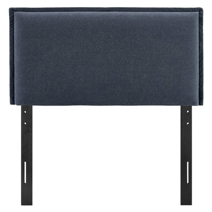 Camille Upholstered Linen Blend Twin Size Headboard