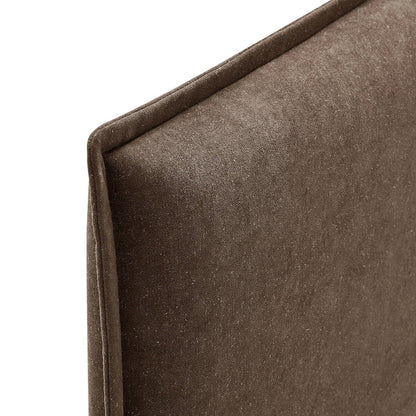 Camille Upholstered Linen Blend Full Size Headboard