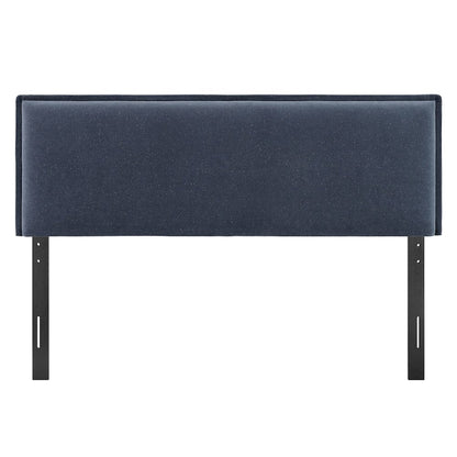 Camille Upholstered Linen Blend Full Size Headboard