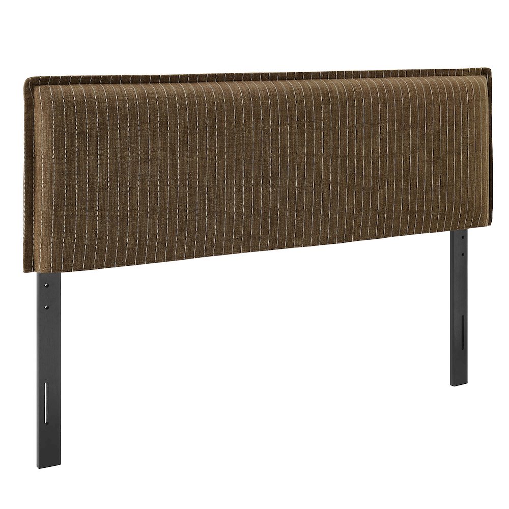 Camille Striped Linen Blend Full Size Headboard