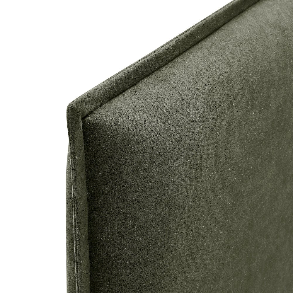 Camille Upholstered Linen Blend King Size Headboard