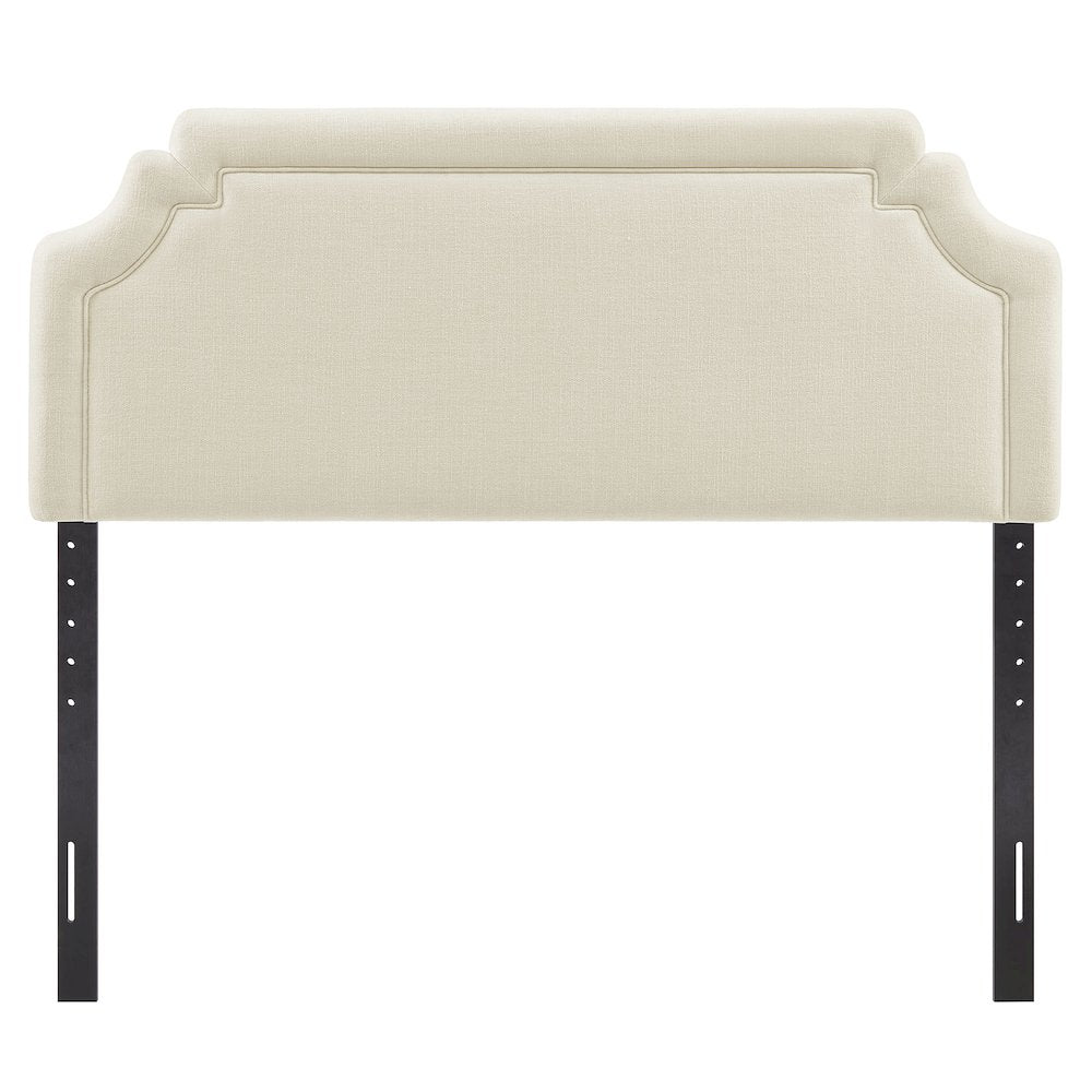 Magnolia Upholstered Fabric Full Size Headboard - Ecru