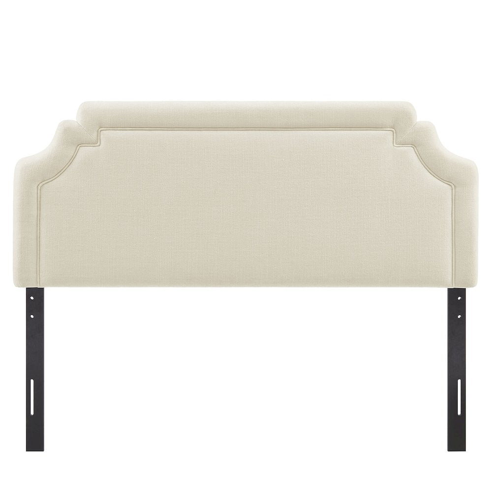 Magnolia Upholstered Fabric Full Size Headboard - Ecru