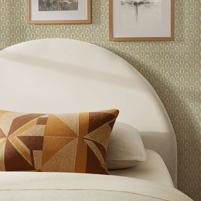 Resort Twin Performance Velvet Arched Headboard - Alabaster